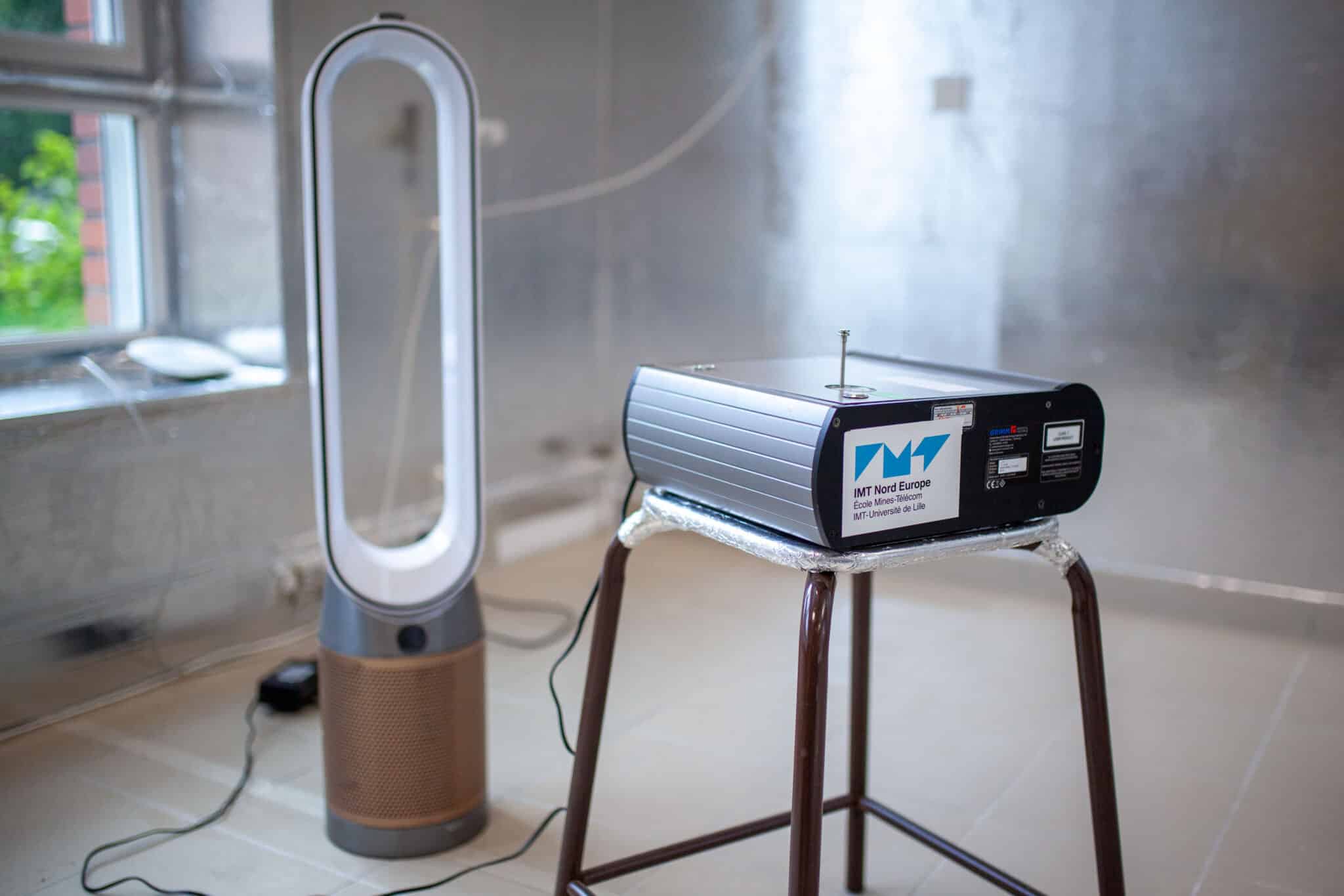 Image du projet IRINA (Innovative Room for INdoor Air studies) experimental room