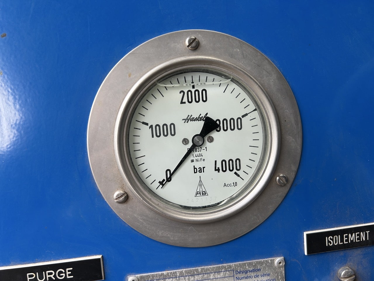 Image du projet High hydraulic pressure test benches